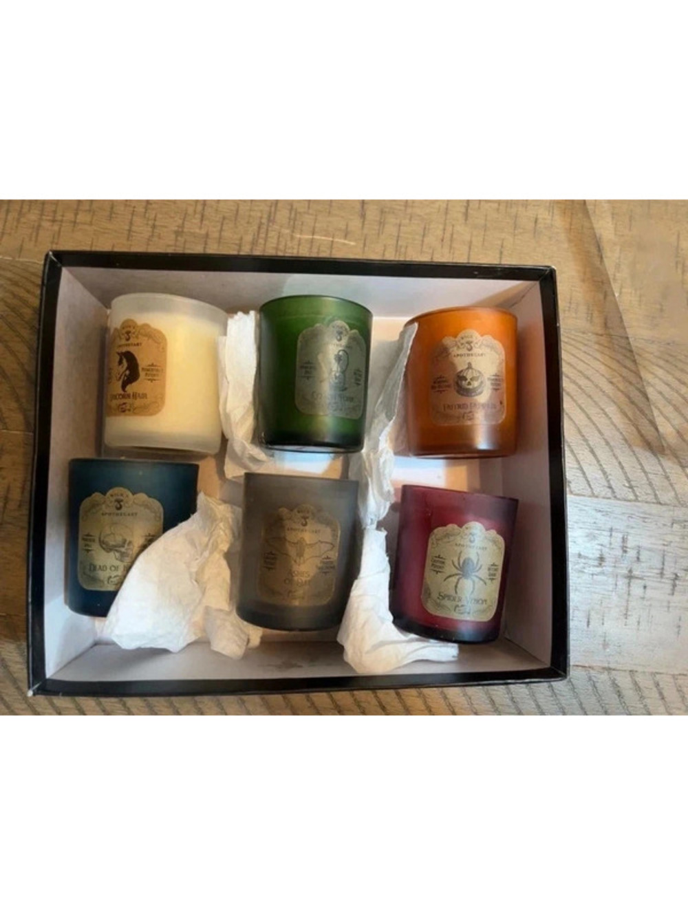 Haven St. Wick’s Apothecary 6 Candle Set Halloween